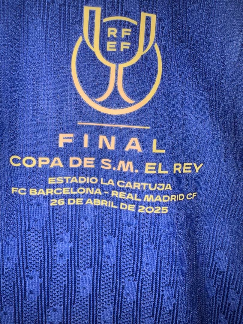 FC Barcelona ヤマル #19ユニフォーム コパデルレイ決勝24/25