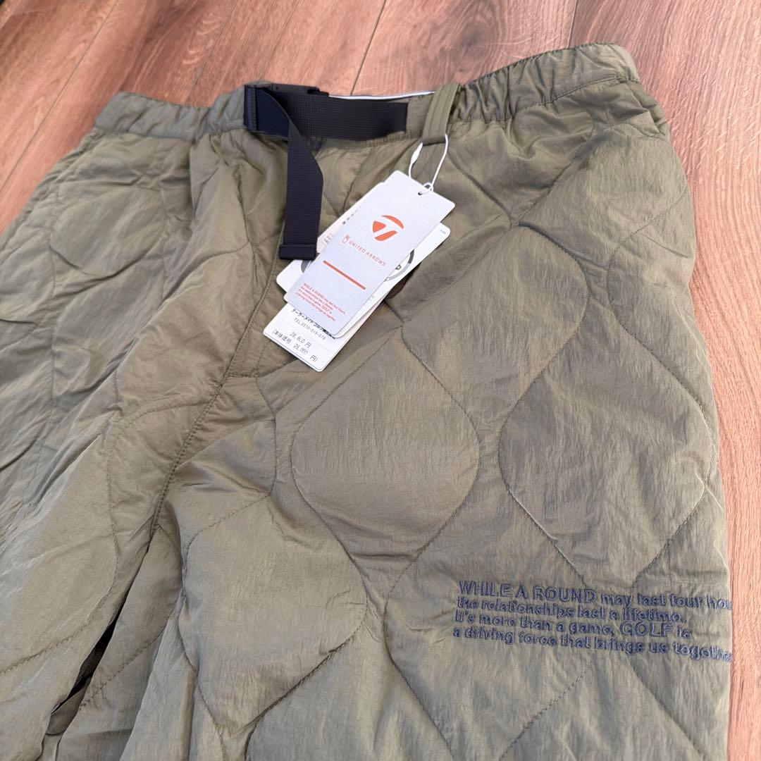 新品タグ付TaylorMade*UNITED ARROWS キルティングパンツ
