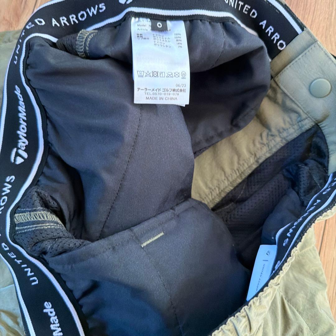 新品タグ付TaylorMade*UNITED ARROWS キルティングパンツ