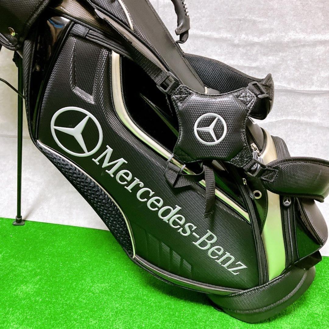 【極美品】Mercedes-Benz ゴルフ キャディバッグ ベンツ 希少レア