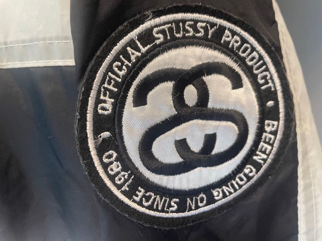 未使用USA製old stussyLセットアップ刺繍ロゴStussySport