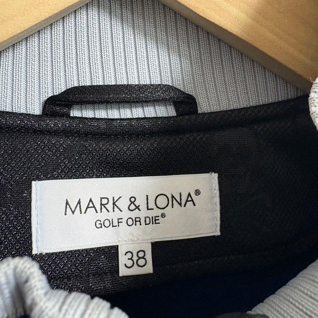 MARK & LONA✨スカルパターン　Ruler JQ Jersey ブルー