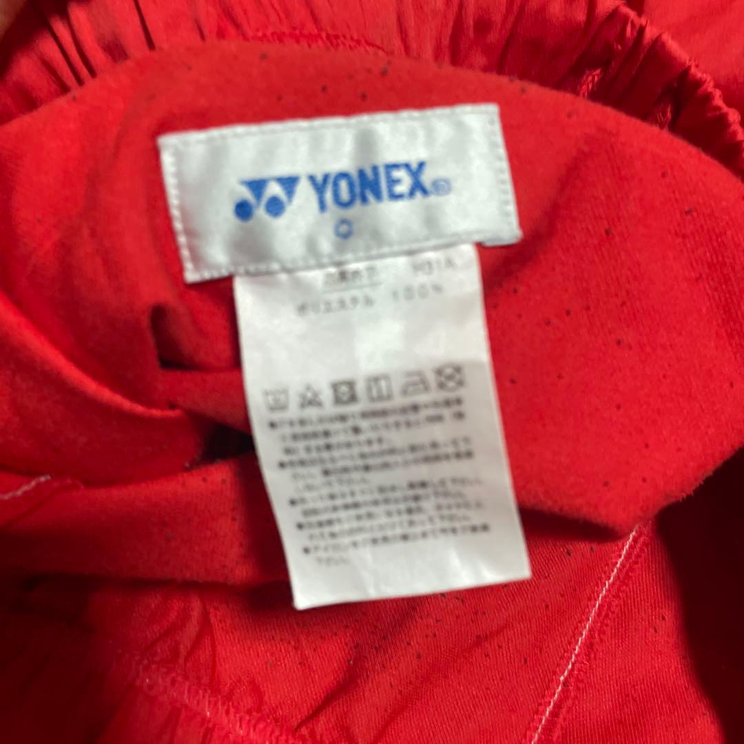 YONEXハーフパンツ（レッド）