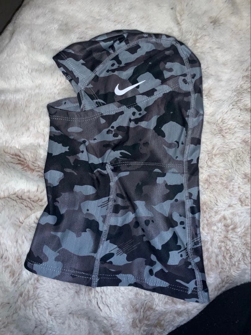 NIKE ski mask バラクラバ　グレーカモ　箱無し　レアカラー