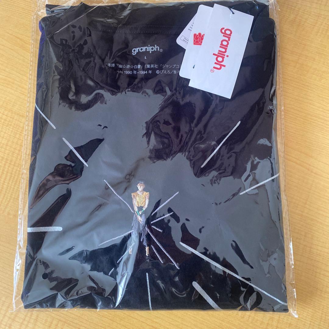 グラニフ　幽☆遊☆白書スパイダーグラフィック Tシャツ Ｌ
