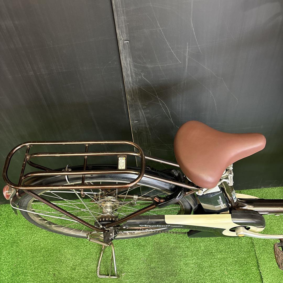 電動自転車 BS Angelino ブラウン 3人乗り対応　29