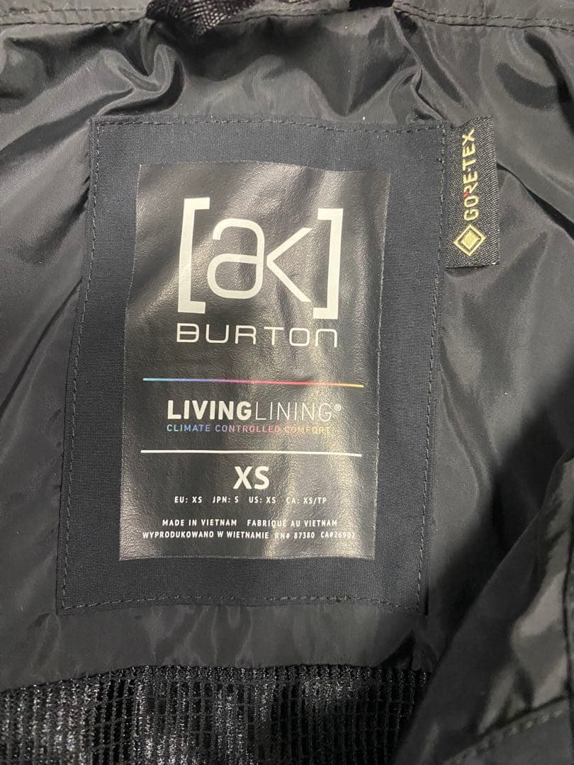 Burton [ak] GORE-TEX XSウェア