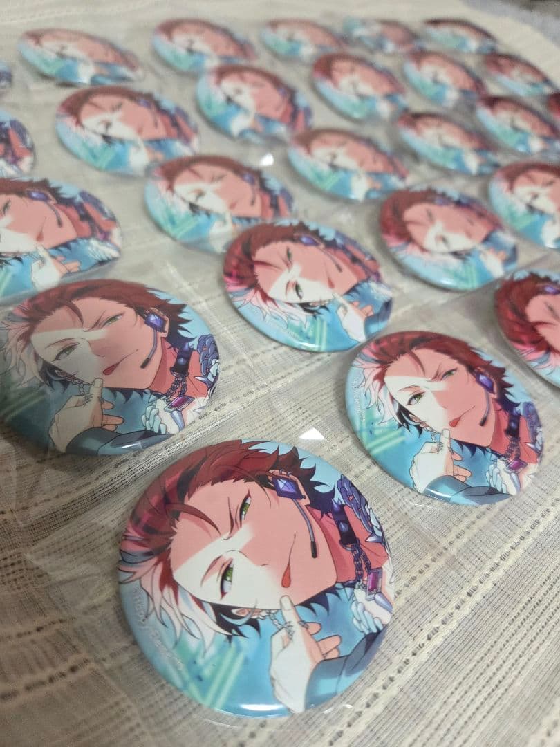 あんスタ 鬼龍紅郎 フィーチャー2 缶バッジ