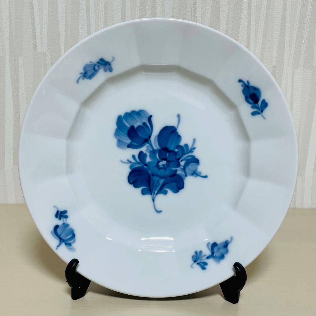 ロイヤルコペンハーゲン ブルーフラワー 皿 プレート 約19cm