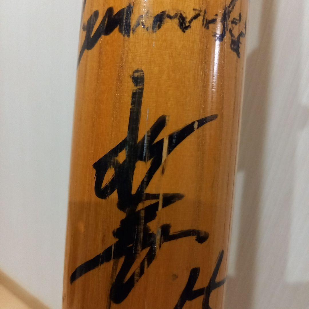 松井秀喜選手(巨人)　直筆サインバット