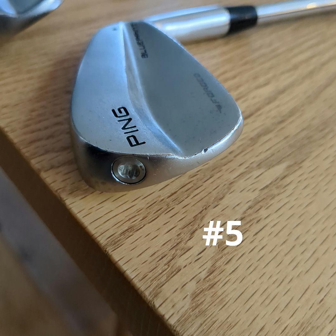 PING BLUEPRINT アイアンセット#5〜9 KBS FLT115 R+