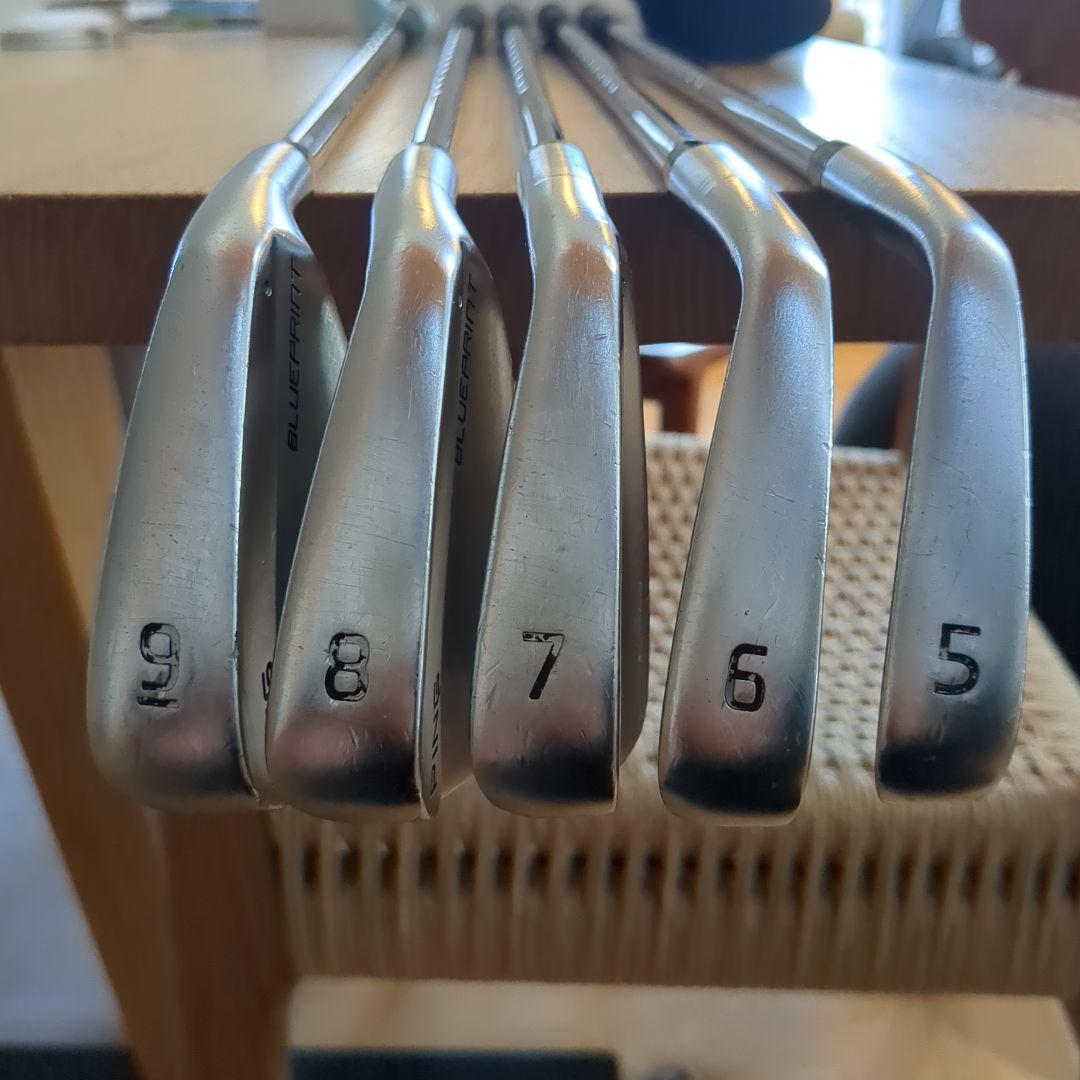 PING BLUEPRINT アイアンセット#5〜9 KBS FLT115 R+