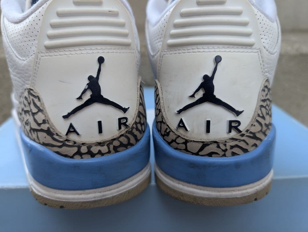 シューズ(男性用) aj3 unc 27cm jordan3