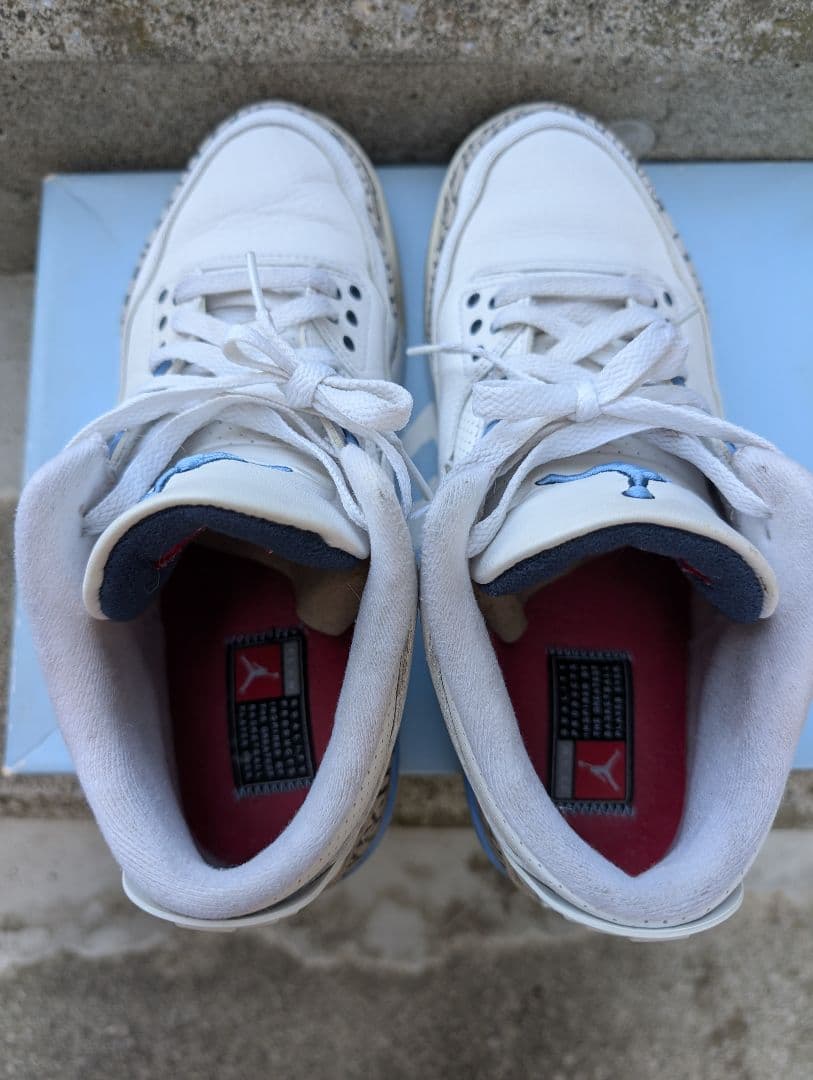 シューズ(男性用) aj3 unc 27cm jordan3