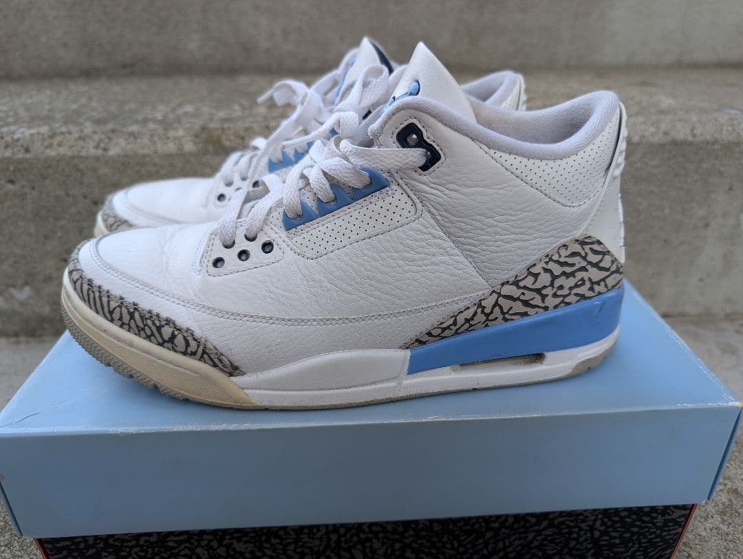 シューズ(男性用) aj3 unc 27cm jordan3