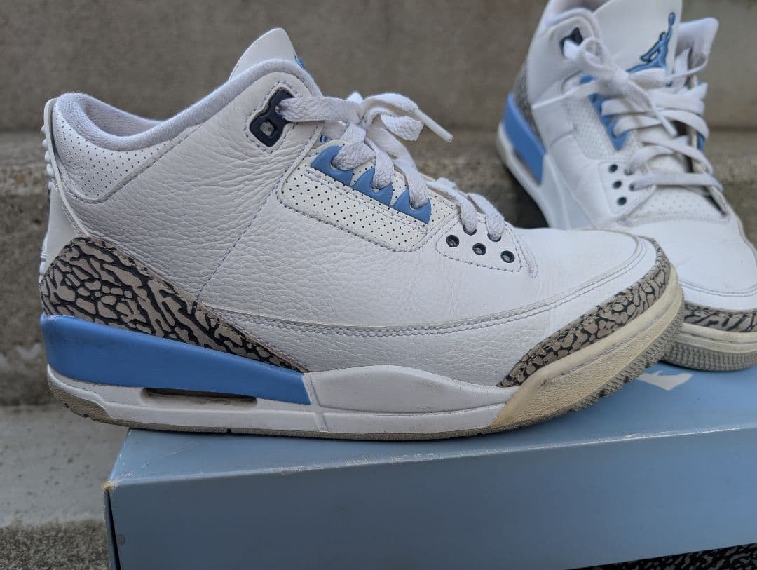 シューズ(男性用) aj3 unc 27cm jordan3
