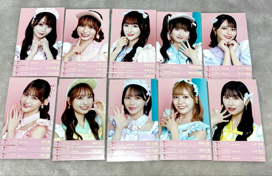 イコラブ　ダイナー衣装　イコノイジョイ2024 フルコンプ　生写真