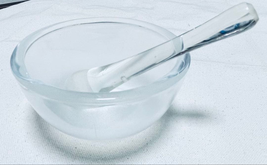 レトロ　昭和　医院使用品　ウランガラス乳鉢 乳棒セット ブラックライト発光