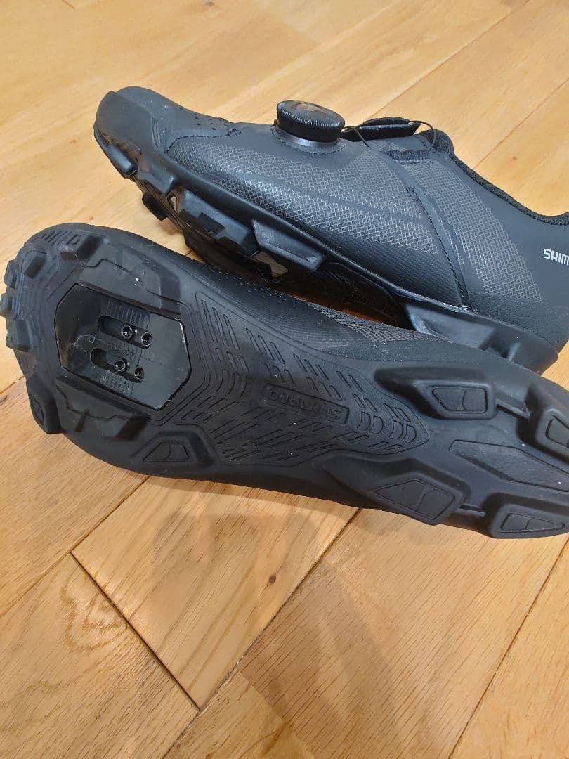 【美品】SHIMANO XC3 シューズ BOA ブラック　25.2ｃｍ