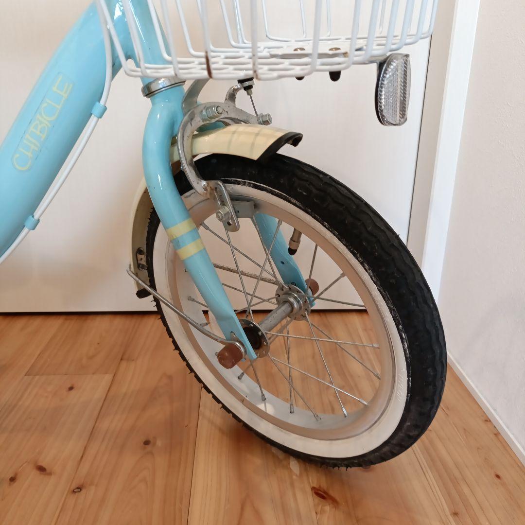 子供　自転車　１４インチ　補助輪付き