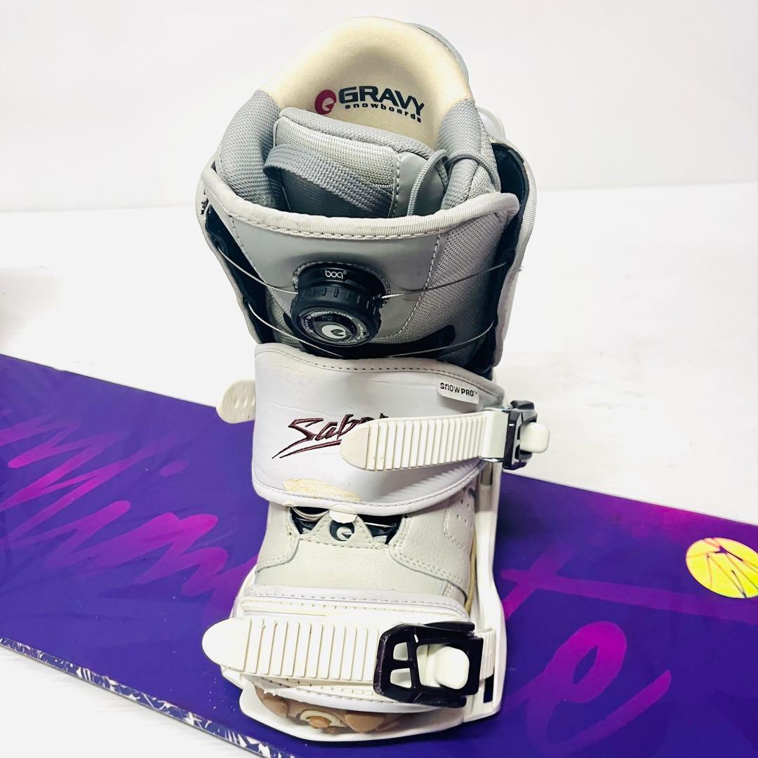 女性用　K2 ケーツー　スノボセット　スノーボード　セット　ブーツ　ビンディング