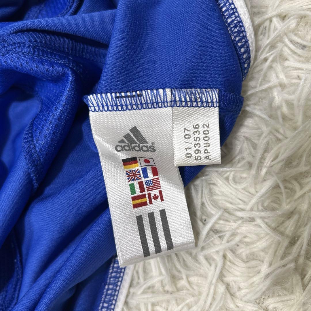 adidas サッカー　プレミアリーグ　チェルシー ホームユニフォーム　刺繍ロゴ