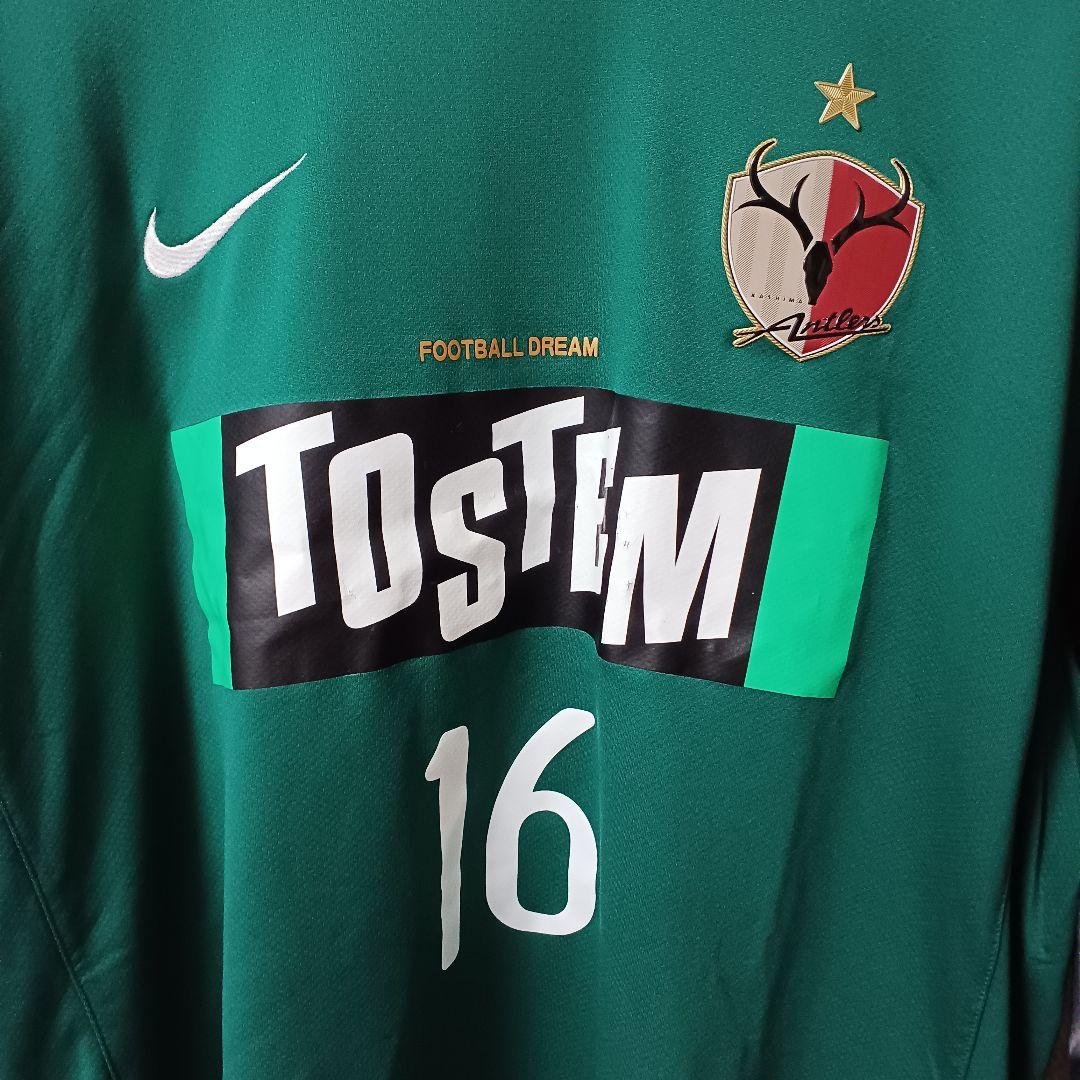 鹿島アントラーズ NIKE 2010 ゴールキーパー ゲームシャツ 長袖 GK