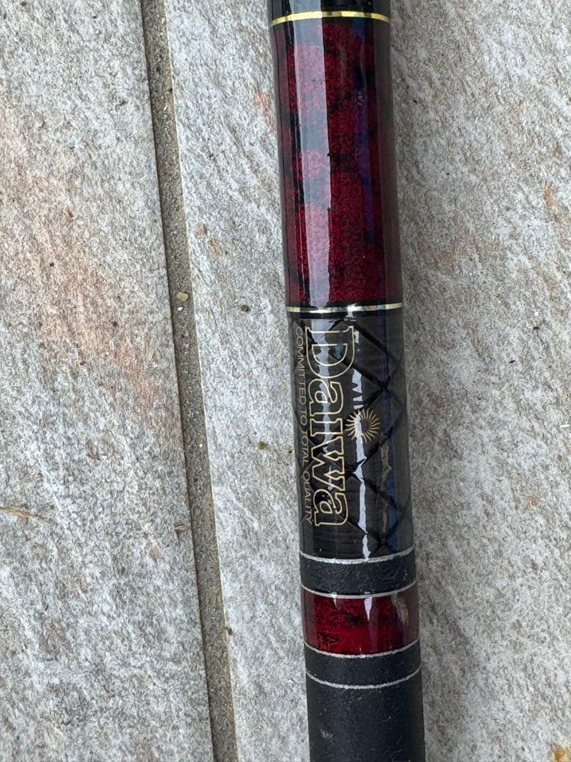 Daiwa 飛竜　０号 33 磯竿 黒/赤