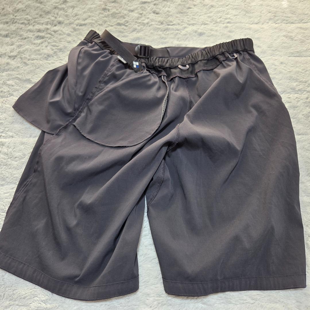 モンベル　ハーフパンツ　黒　L　サイクルツーリングショーツ　自転車　サイクリング