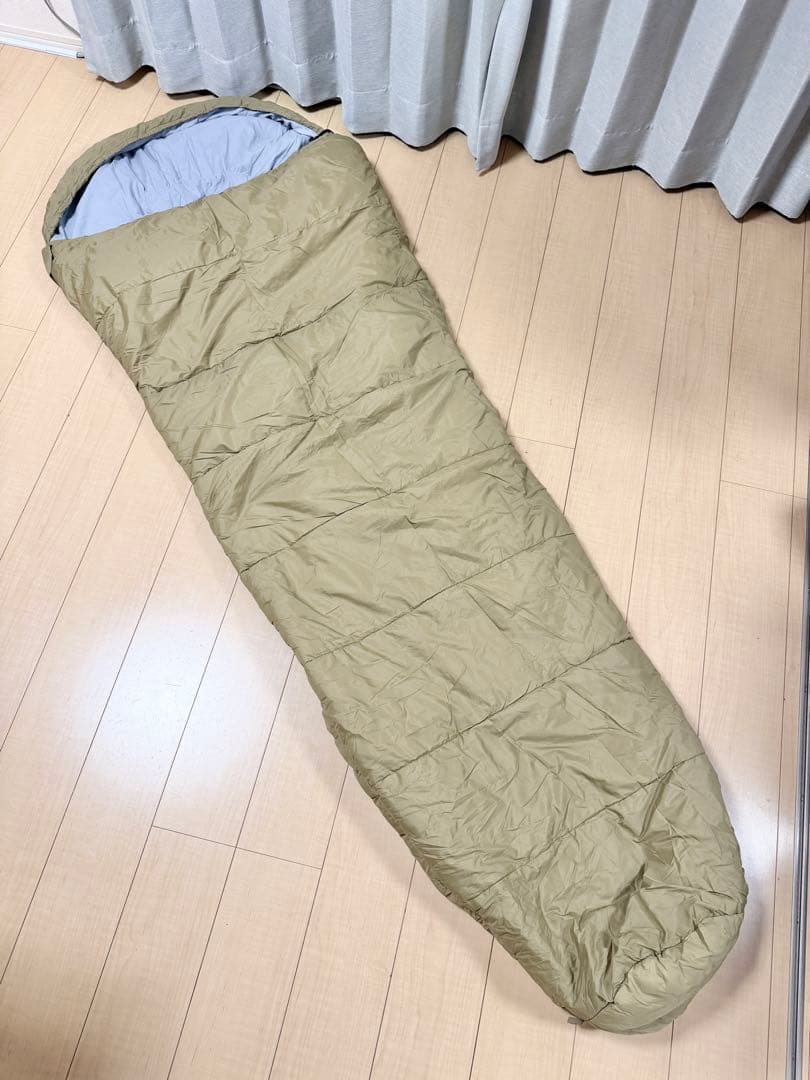 良品 BUNDOK カワセ シュラフ 寝袋 マミー型 2個セット