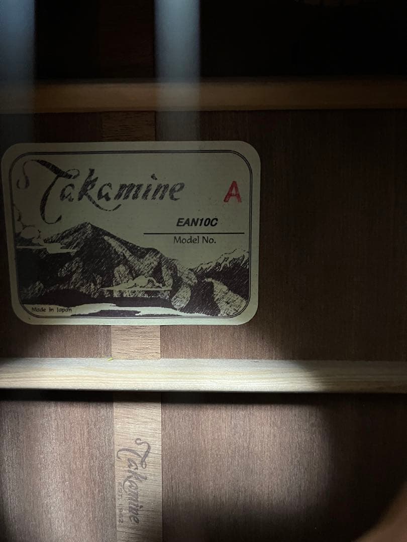 TAKAMINE EAN10C 海外 逆輸入 日本未発売 希少
