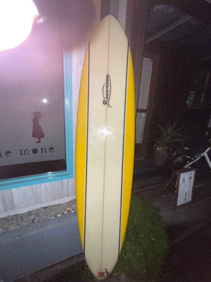 ファンボード クリーム色 ストライプデザイン　コナウィンドミッドレンジ