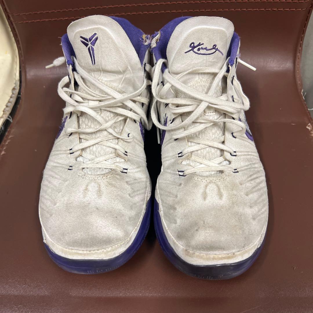 ナイキ NIKE コービー Kobe AD White Court Purple