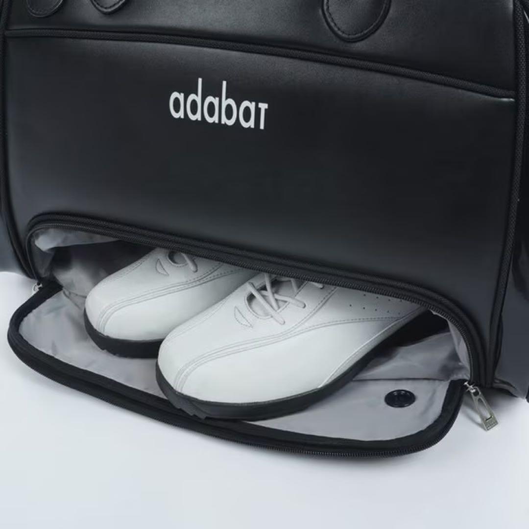 未使用　adabat アダバット ボストンバッグ シューズ収納付き