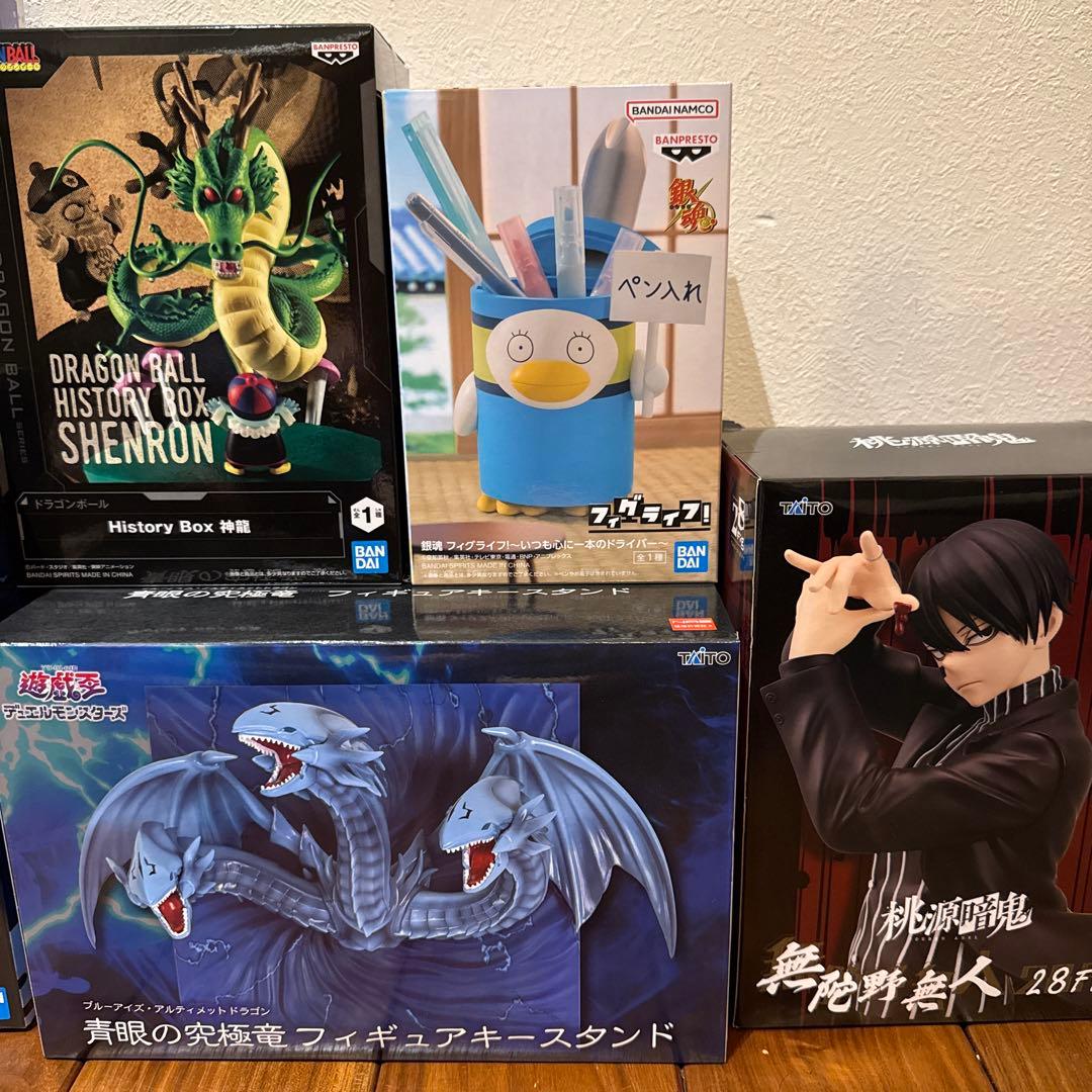 プライズ　フィギュア　まとめ売り　遊戯王　銀魂　忍たま　ドラゴンボール　桃源暗鬼