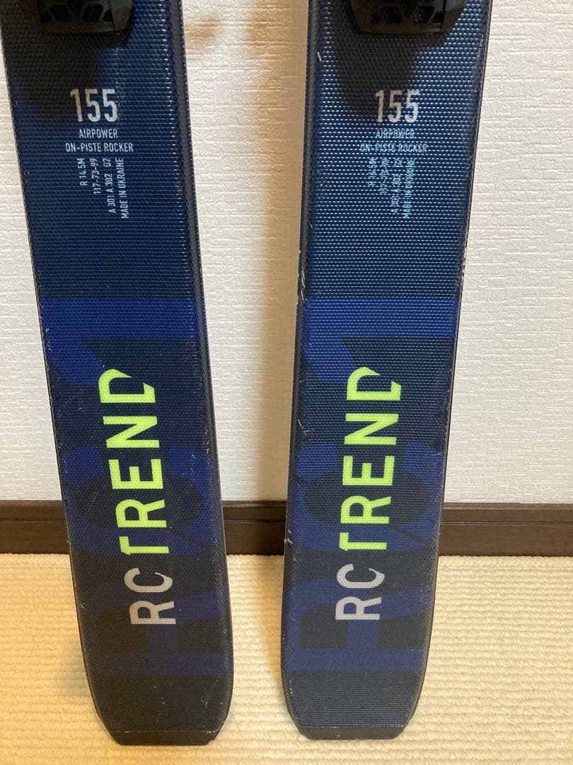 【HOTWAX・チューンナップ済み】FISCHER RC TREND 155㎝