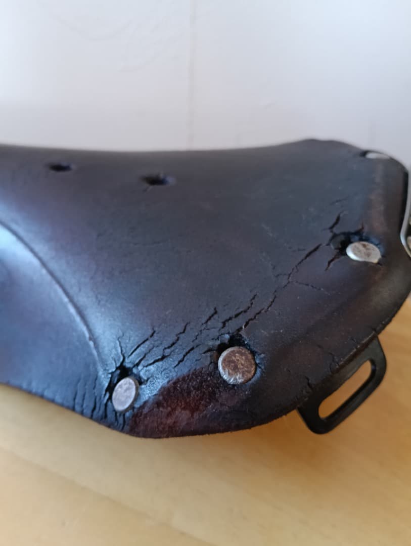 BROOKS ブルックス　B17 レザーサドル　 ブラウン　現状品