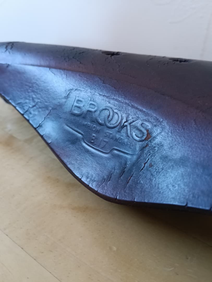 BROOKS ブルックス　B17 レザーサドル　 ブラウン　現状品