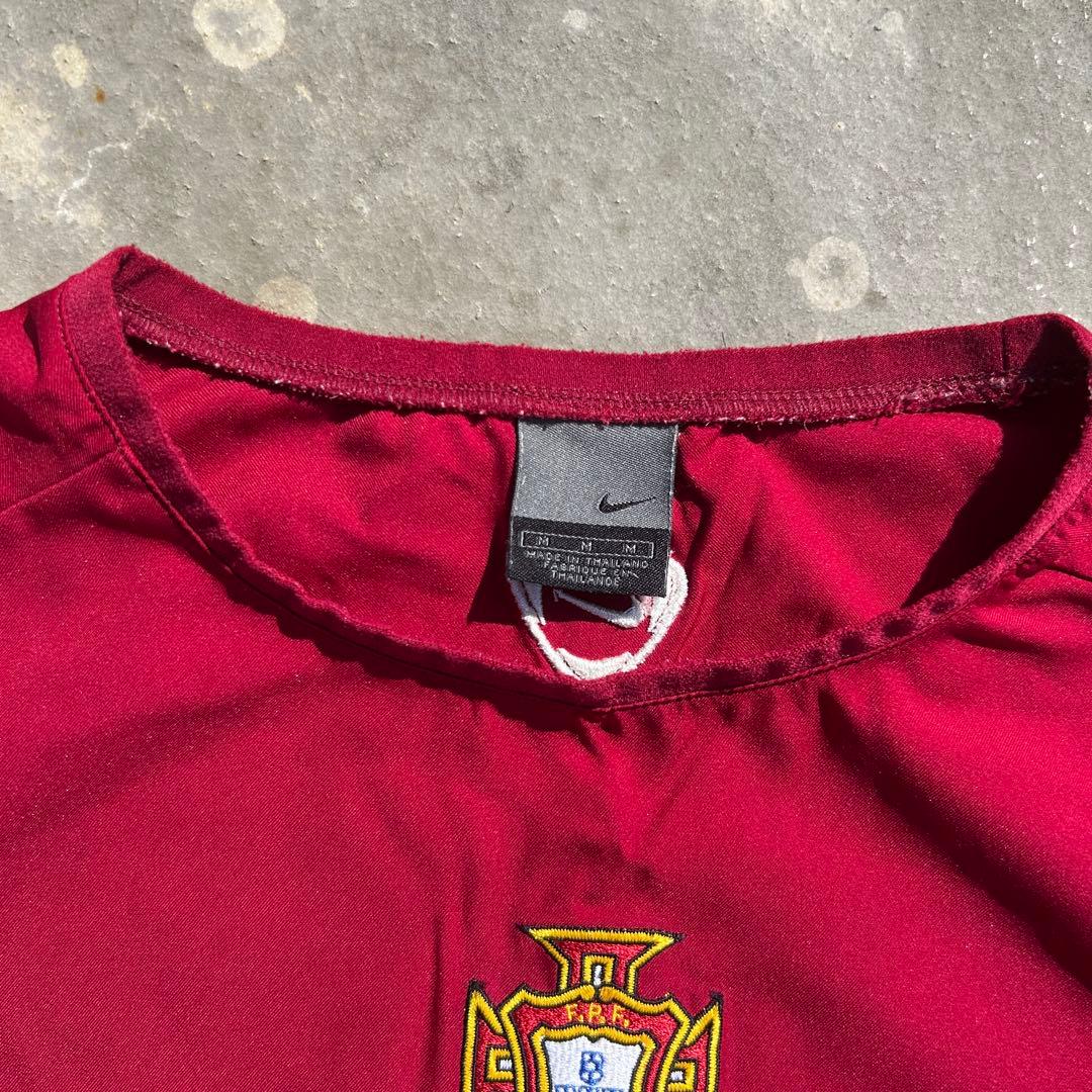 00s NIKE ポルトガル代表　ユニフォーム　センターロゴ　サッカーシャツ