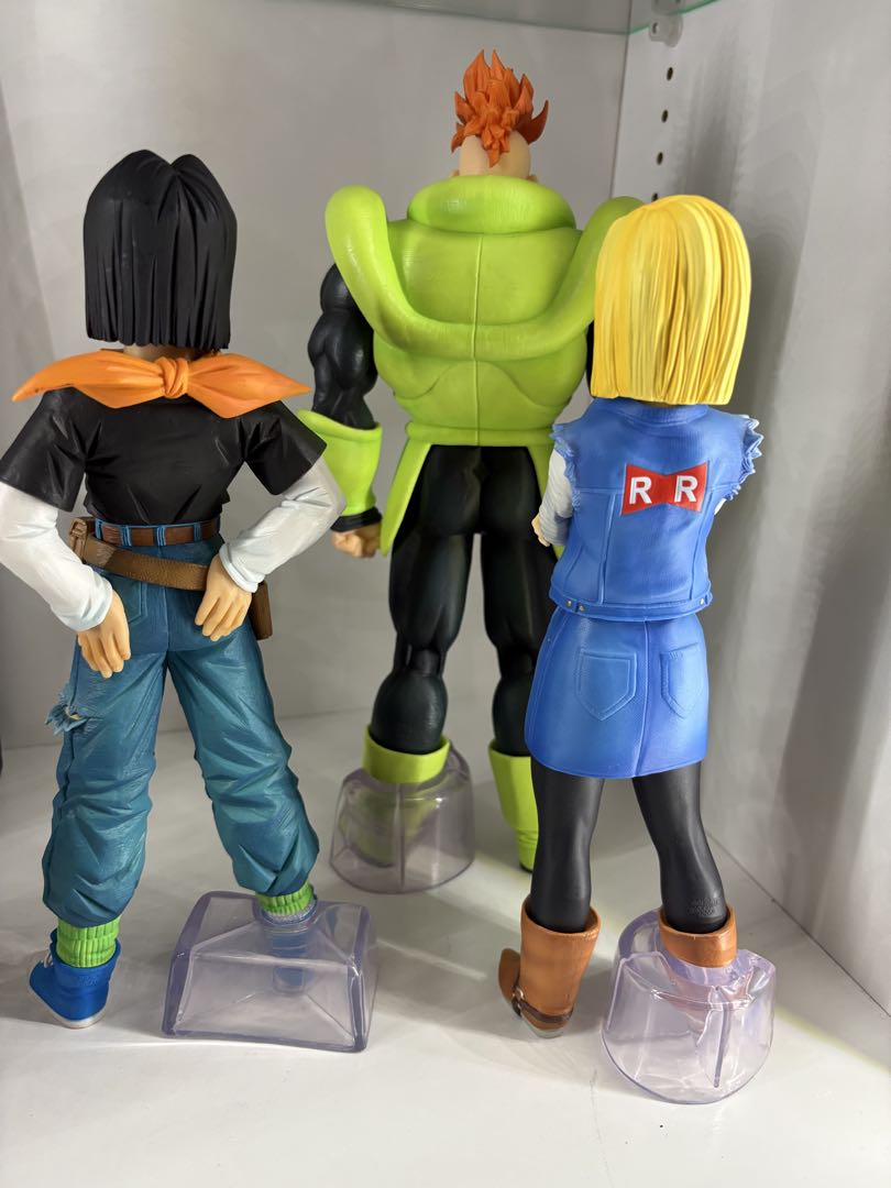 一番くじドラゴンボール人造人間16号17号18号 開封品現状品　箱無し三体セット
