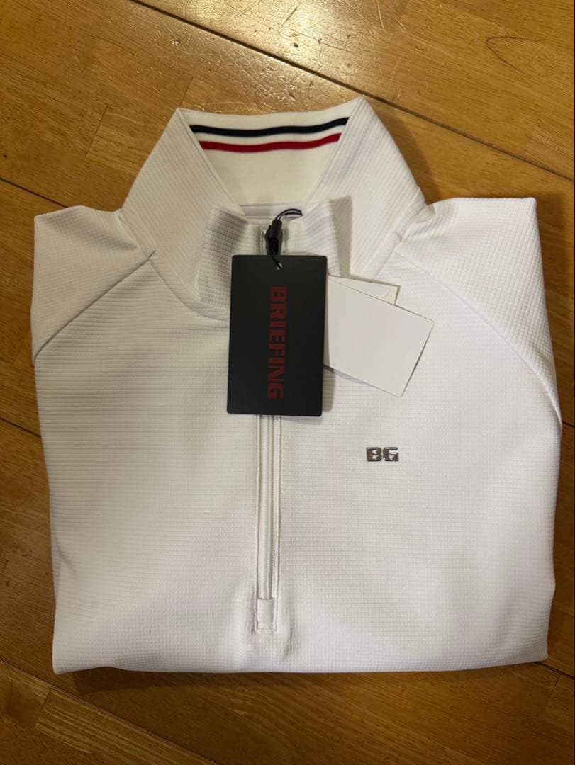 メンズウェア BRIEFING CL MEN'S MESH LS HALFZIP SHIRT