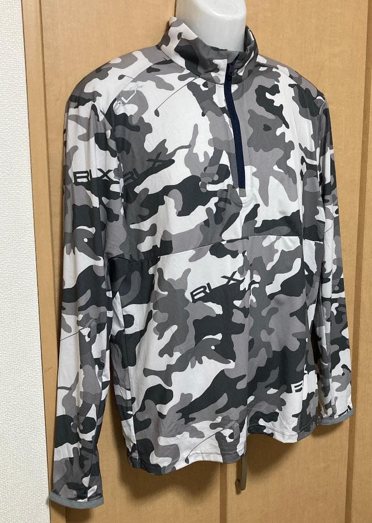 RLX Ralph Lauren Golf 迷彩 ドライバー柄 ハーフジップ