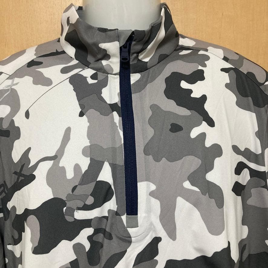 RLX Ralph Lauren Golf 迷彩 ドライバー柄 ハーフジップ
