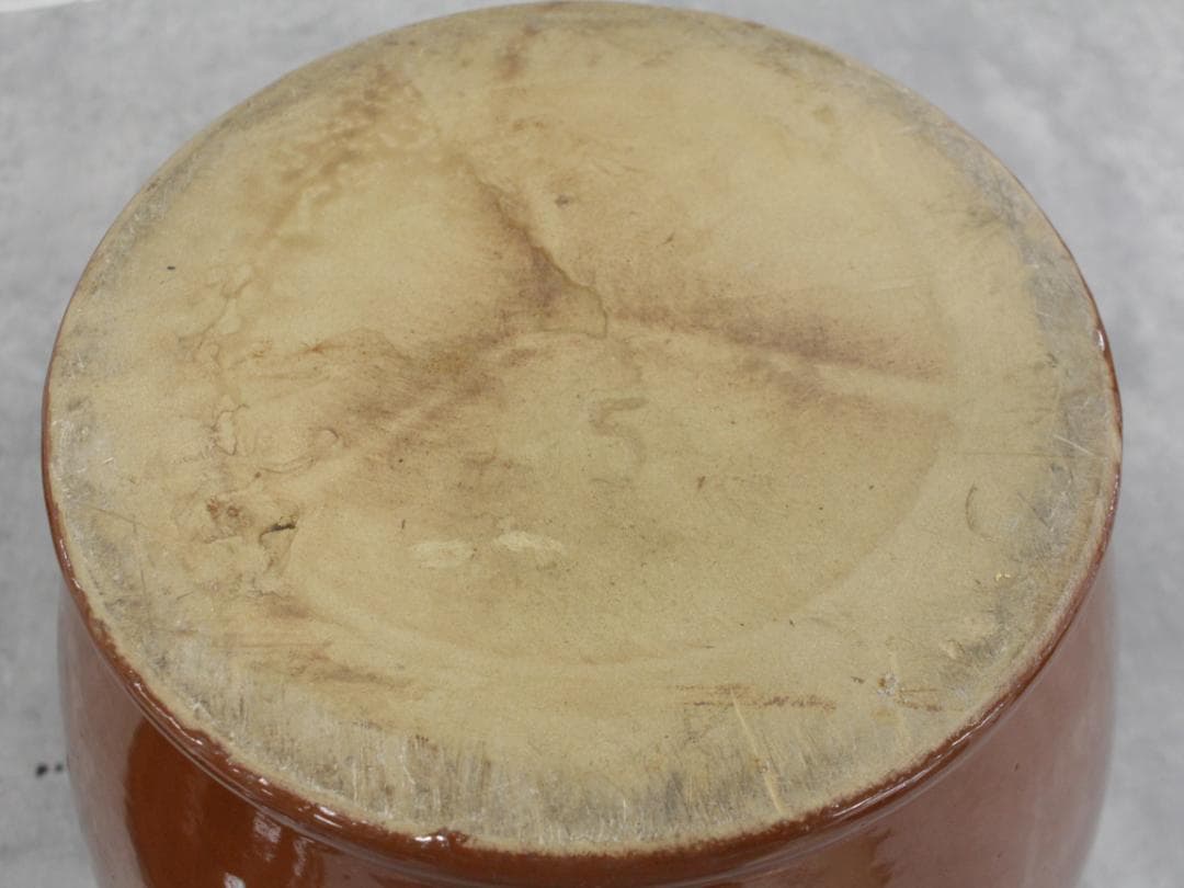 ▲2個セット 常滑焼 蓋付き甕 漬物鉢 梅干し 味噌 容器