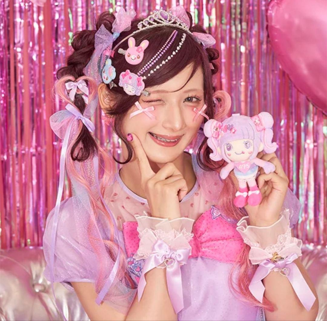 mezzo piano しなこちゃんぬいぐるみチャームラベンダー新品タグ付