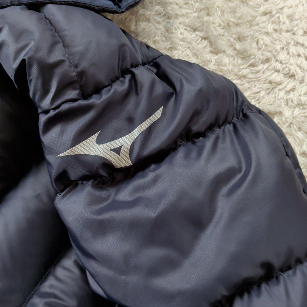 MIZUNO ミズノ　ベンチコート　ダウンコート　Sサイズ　ネイビー