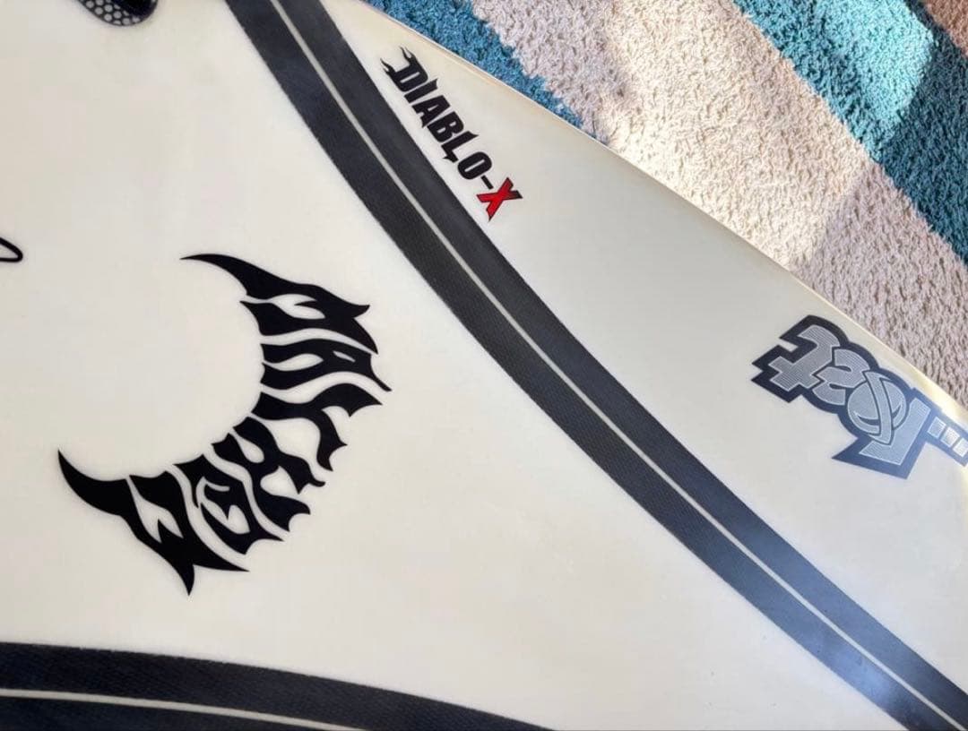 lost サーフボード 5'10\" 33CL ディアブロX カーボンラップ
