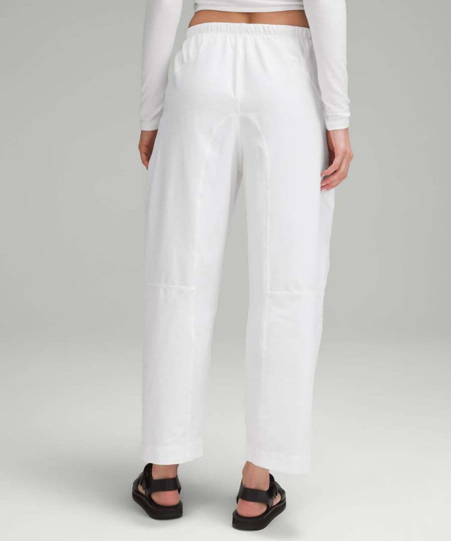 【美品】lululemon ヨガパンツ バレルレッグ ホワイト 白 M 4