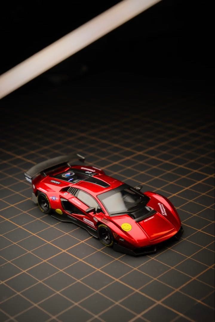 1/64 timemicro ランボルギーニ カウンタック レッド 未開封