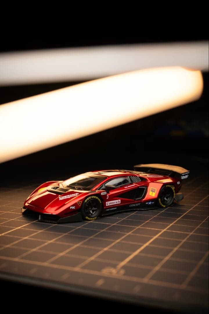 1/64 timemicro ランボルギーニ カウンタック レッド 未開封